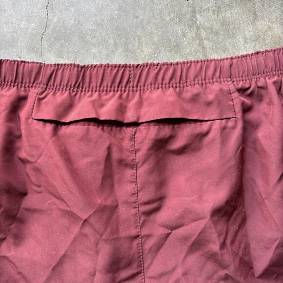 Nike Dri-Fit Flex Training Shorts Men's Large Red Burgundy Drawstring Athletic - Picture 9 of 10